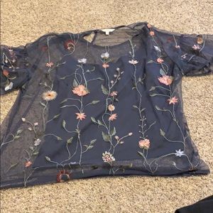 Floral blouse
